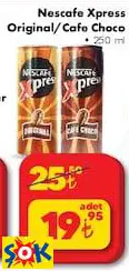 NESCAFE XPRESS ORİGİNAL/CAFE CHOCO 250 ML
